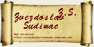 Zvezdoslav Sudimac vizit kartica